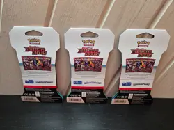 Pokemon Destined Rivals Sleeved Booster Packs x3 NEW & SEALED - Image 2