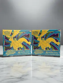 Pokemon Center Ascended Heroes Elite Trainer Box x2 Mega Evolution Ampharos - Image 1