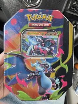 Pokemon Mega Charizard Ex Tin Sealed - Image 1