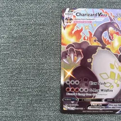 Pokemon Charizard VMAX SV107/SV122 Shining Fates Shiny Vault Full Art Holo Rare - Image 2