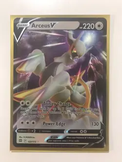 Pokemon - Arceus V - 122/172 - Ultra Rare - Brilliant Stars - Gem Mint - Image 1