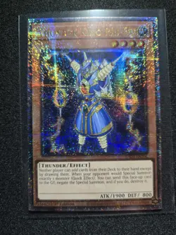 Thunder King Rai-Oh (Quarter Century Secret Rare) RA03-EN206 Quarter Century... - Image 1
