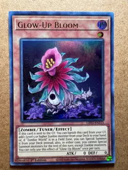 Glow-Up Bloom GFP2-EN115 1st Edition Yugioh - Image 1