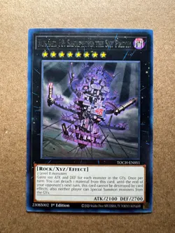 Number 68 Sanaphond the Sky prison TOCH-EN051 Yugioh - Image 1