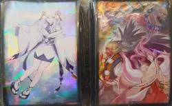 Yugioh! Official Sleeves 70ct Yuki-Onna, the Ice Mayakashi & Metamorphosis 140 - Image 1