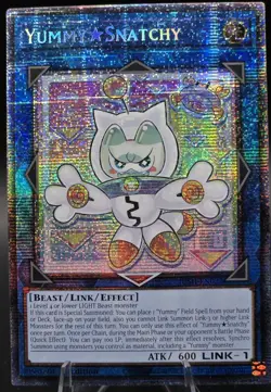 Yummy Snatchy - Starlight Rare - 1st Edition - JUSH-EN022 - NM - Yu-Gi-Oh - Image 1