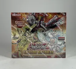 Yugioh Amazing Defenders Booster Box (24 Packs) 1st Edition Factory Sealed - Image 1