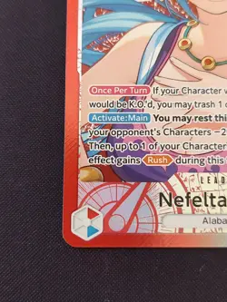 One Piece English EB03-001 Nefeltari Vivi (L) Leader Alt Art Heroines Edition - Image 5