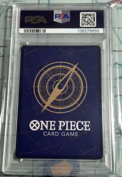 2025 ONE PIECE OP12-LEGACY OF THE MASTER ALTERNATE ART #060 BOEUF BURST PSA 10 - Image 2
