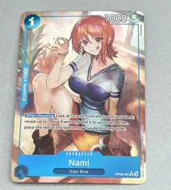 Nami OP09-050 Alt Art One Piece TCG Emperors in the New World English Near-Mint - Image 3