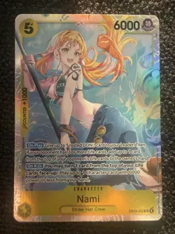 Nami EB03-053 Extra Booster: One Piece Heroines Edition SR Foil Super Rare - Image 1