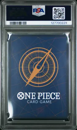 2023 ONE PIECE OP02-PARAMOUNT WAR ALTERNATE ART #062 MONKEY D. LUFFY PSA 10 - Image 2