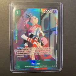 One Piece Card Game Perona (Parallel) OP09-034 Rare NM English - Image 1
