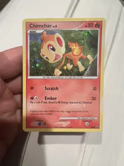 Chimchar - DP02 - Pokemon Promo Diamond & Pearl Ultra Rare Card LP - Image 2