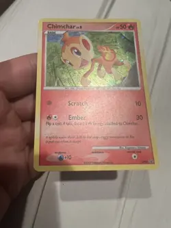 Chimchar - DP02 - Pokemon Promo Diamond & Pearl Ultra Rare Card LP - Image 3