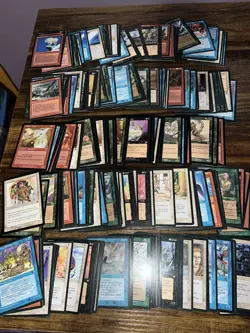 MTG Magic the Gathering 1000+ Vintage Card Lot White Boarder Revised and Up - Image 4