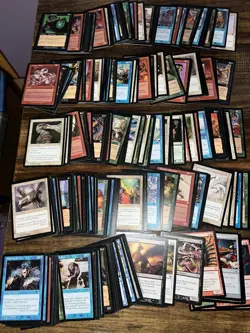 MTG Magic the Gathering 1000+ Vintage Card Lot White Boarder Revised and Up - Image 5
