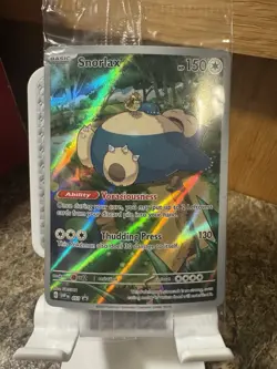 2023 Pokemon TCG Snorlax SVP Black Star Promos 051 Holo Promo Card Sealed - Image 1