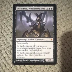 Magic: The Gathering Sheoldred Whispering One New Phyrexia Mythic Card - Image 1