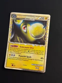 Pokemon TCG Lanturn Prime HGSS Unleashed 86/95 Ultra Rare Holo Card NM/ LP - Image 1