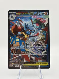 Pokemon Mega Location EX Full Art Card 179/132 LP/Near Mint Condition - Image 1
