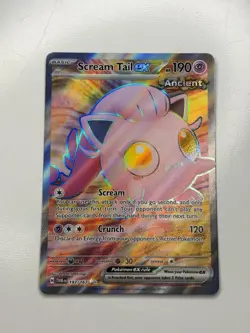 Pokemon TCG Scream Tail EX Scarlet & Violet Twilight Masquerade Card 197/167 - Image 1