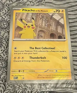 Pikachu at the Museum - Oversize- Promo Card - Item No 1 - Image 1