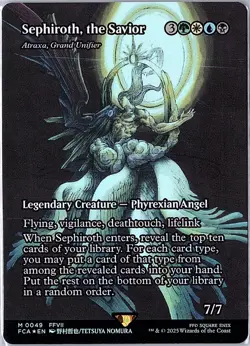 Sephiroth, the Savior - Atraxa, Grand Unifier (Showcase) FOIL M FCA - Image 1