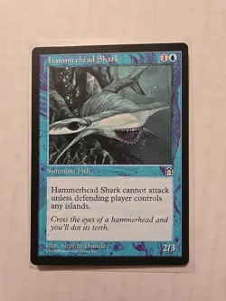 Hammerhead Shark - Stronghold - LP - Common - Creature - MTG - Image 1