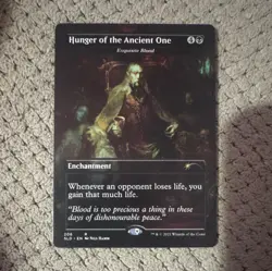Magic: The Gathering Hunger of the Ancient One Enchantment Secret Lair Drop Bla… - Image 1