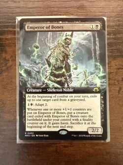MTG - Modern Horizons 3 - Emperor of Bones Extended Art Rare - 453 - NM-Mint! - Image 1