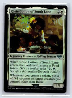 MTG Lord of the Rings Rosie Cotton Of South Lane 0027 U Foil - LP - Image 1