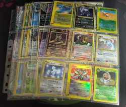 🫧Vintage Pokemon Collection Lot Binder Tyranitar + Lugia.NM-LP+Crispy!🤌#1 - Image 1