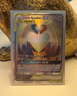 Latias & Latios GX Tag Team (Alternate Full Art) 170/181 Holo Pokemon Card - Image 1