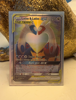 Latias & Latios GX Tag Team (Alternate Full Art) 170/181 Holo Pokemon Card - Image 2