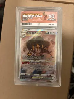 Pokemon TCG Regigigas VSTAR Galarian Gallery - Crown Zenith - GG55/GG70 - Ace 10 - Image 1