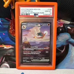 Charizard ex 199/165 SIR - PSA 10 - Scarlet & Violet: 151 - Pokemon TCG 2023 - Image 1