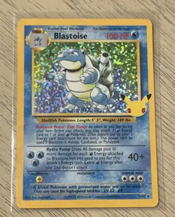 2021 Pokemon Celebrations Blastoise Holo Classic Collection Base Set #2/102 - Image 1