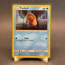 Psyduck - 7/18 - Pokemon Detective Pikachu Holo Rare EX - Image 1