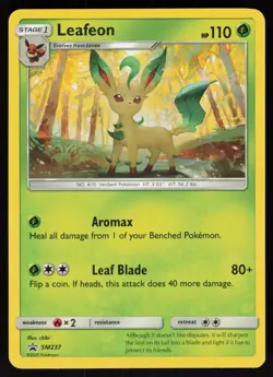 Leafeon SM237 Promo SM Black Star Promos Pokemon - Image 1