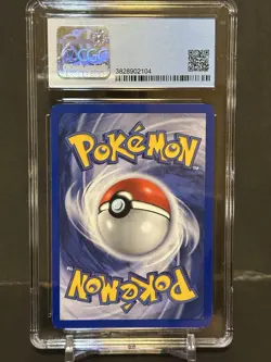 2000 Pokemon Team Rocket 1ST EDITION MANKEY 61/82 CGC 9 Mint - Image 2