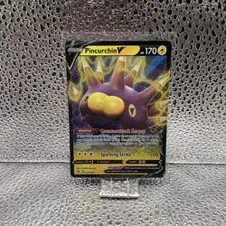 Pokemon SWSH02: Rebel Clash #072/192 Pincurchin V - Image 1