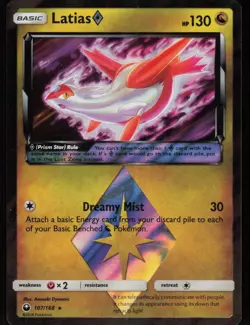 Latias Prism Star 107/168 Rare Prism Star Celestial Storm Pokemon - Image 1