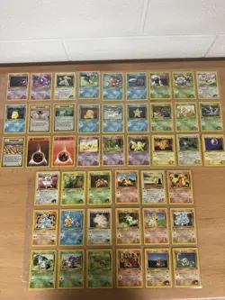 NM Complete 1st Edition Gym Challenge Set Common WOTC Non Holo 49 Pokemon Ed - Image 1