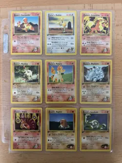 NM Complete 1st Edition Gym Challenge Set Common WOTC Non Holo 49 Pokemon Ed - Image 2