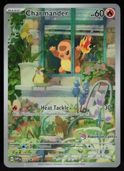 Charmander 044 SVP Pokemon Center Stamped Promo Pokemon - Image 1