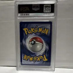 Pokemon Gastly 050/102 Base Set 1st Edition PSA 8 - Image 2