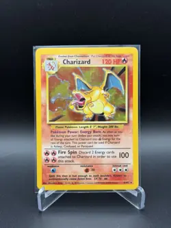 Pokemon TCG Charizard Base Set Holo NM- CONDITION - Image 1