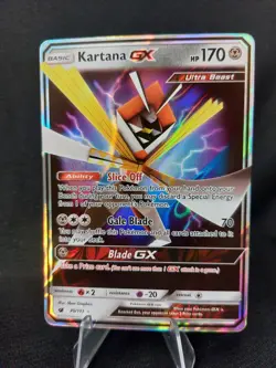 Kartana GX &0/111 SM Crimson Invasion Ultra Rare Holo Pokemon TCG - Near Mint - Image 1