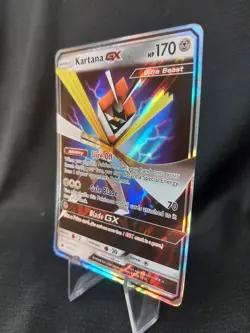 Kartana GX &0/111 SM Crimson Invasion Ultra Rare Holo Pokemon TCG - Near Mint - Image 4